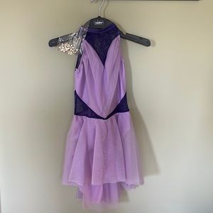 Child’s dance ballet costume and hair piece